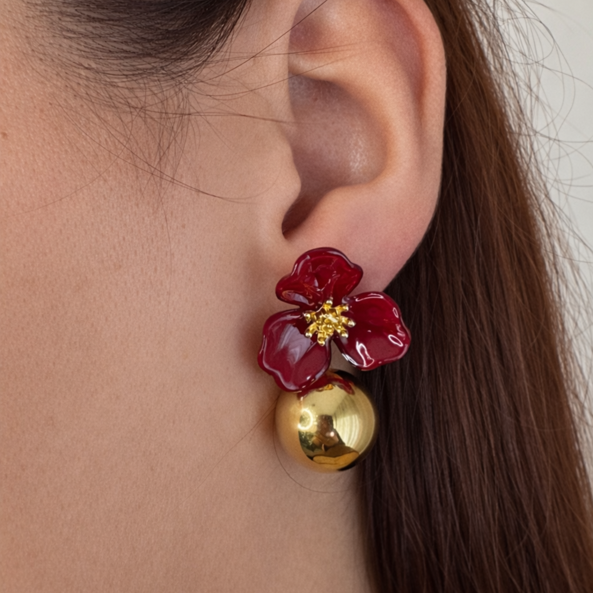 Pendientes Amapola
